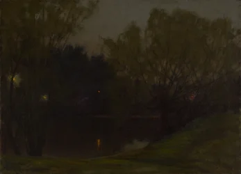 Al anochecer, Wychwood Park